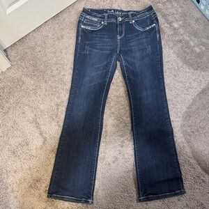 L.A. Idol Women's Indigo Boot Cut Jeans